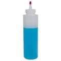 16 oz. Natural HDPE Wide Mouth Bottle with 38/400 Natural Yorker Cap