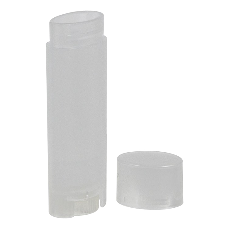 0.15 oz. Natural Oval Lip Balm Tube with Cap