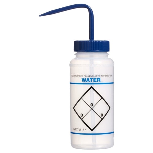 16 oz. Scienceware® Water Wash Bottle with Blue Dispensing Nozzle