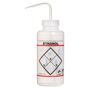 32 oz. Scienceware® Ethanol Wash Bottle with Natural Dispensing Nozzle
