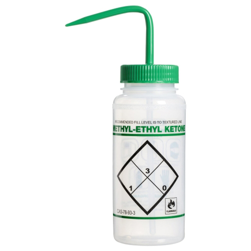 32 oz. Scienceware® Acetone Wash Bottle with Red Dispensing Nozzle