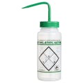 32 oz. Scienceware® Methyl Ethyl Ketone (MEK) Wash Bottle with Green Dispensing Nozzle