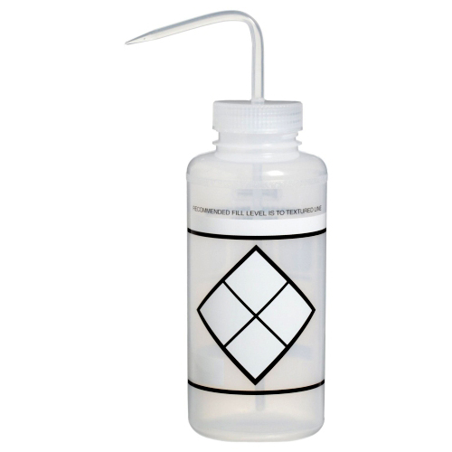 32 oz. Scienceware® Acetone Wash Bottle with Red Dispensing Nozzle