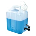 2-1/2 Gallon Natural HDPE Nalgene™ Jerrican Modified by Tamco® with Fast Draw-off Spigot