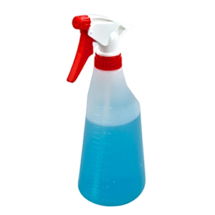 Buy 32 oz HDPE Plastic Spray Bottle with Red Trigger Spray