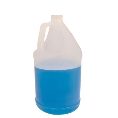 1 Gallon Natural HDPE Round Jug with 38/400 Neck (Cap Sold Separately)