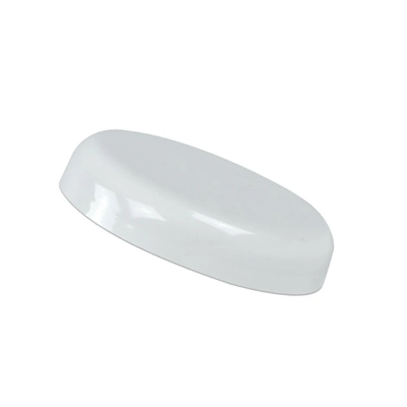70/400 White Polypropylene Dome Cap with F217 Liner