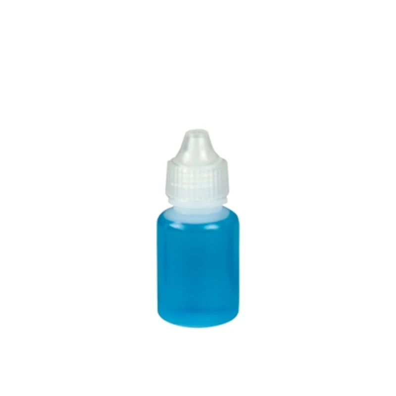 10mL Natural LDPE Boston Round Bottle with 13mm Dropper Cap