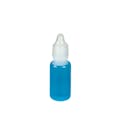 15mL Natural Boston Round Bottle with 15mm Dropper Cap