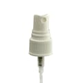 20/410 White Ribbed Finger Sprayer - 6" Dip Tube & 0.16mL Output