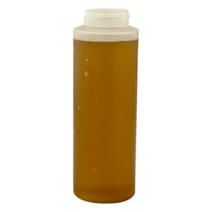 12 oz. (Honey Weight) LDPE Cylinder Bottle with 38/400 Neck (Cap Sold Separately)