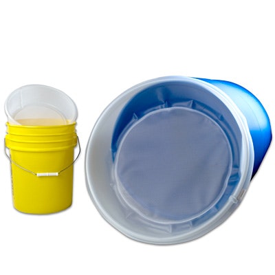 100 Micron (0.003925) Ultra Fine EZ-Strainers™ for 55 Gallon Containers