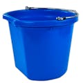 14 Quart Blue Flat Back Bucket