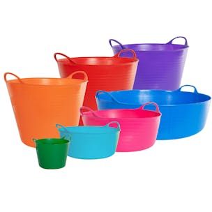 Two-Tone Plastic Stackable Tubs / Nestable Tubs - Greenwood Plastics  Industries