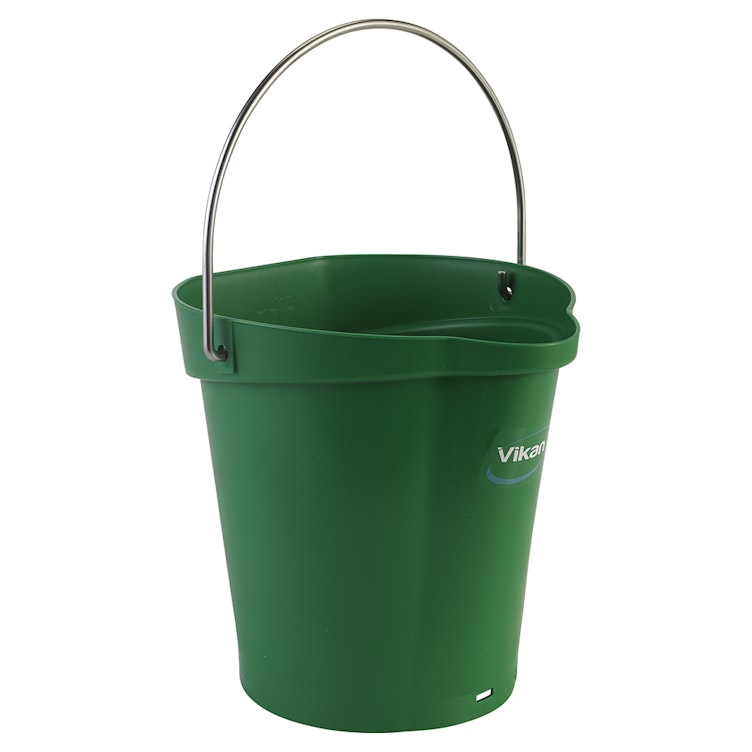 1.58 Gallon Vikan® Green Polypropylene Bucket