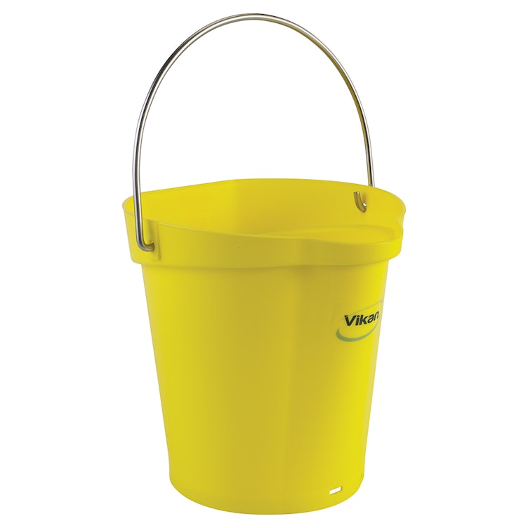 1.58 Gallon Vikan® Yellow Polypropylene Bucket