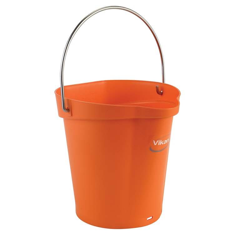 1.58 Gallon Vikan® Orange Polypropylene Bucket