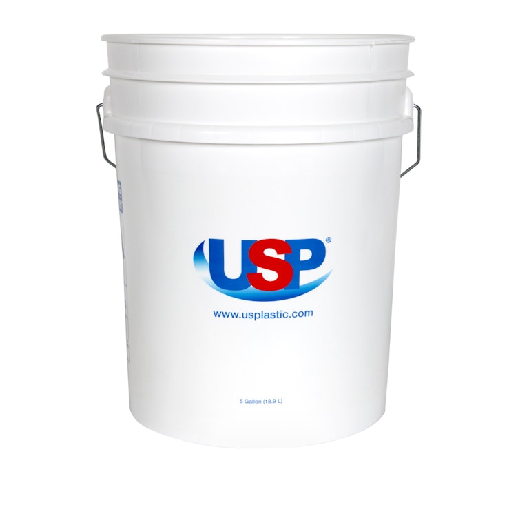 Built-in Bottom Handle 5 Gallon Buckets & Covers