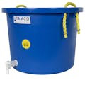 10 Gallon Blue Multi-Purpose Bucket Modified by Tamco® with Spigot