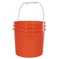 Orange 1 Gallon Bucket (Lid Sold Separately)