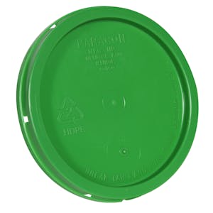 Green Tear Tab Lid for 1 Gallon Buckets