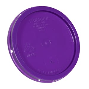 Purple Tear Tab Lid for 1 Gallon Buckets