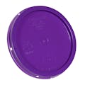 Purple Tear Tab Lid for 1 Gallon Buckets