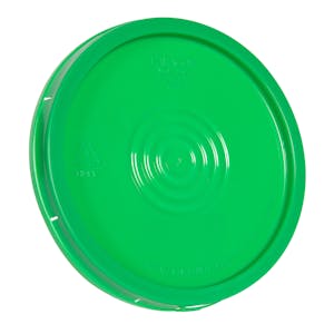 Green Tear Tab Lid for 6 Gallon Economy Buckets