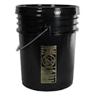UN Rated Black 5 Gallon Bucket w/Metal Handle & Lid w/Rieke Pour Spout