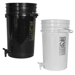 10 Gallon Black Multi-Purpose Bucket Modified by Tamco® with
