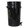 Premium Black 7 Gallon Tamco® Modified Bucket with Spigot