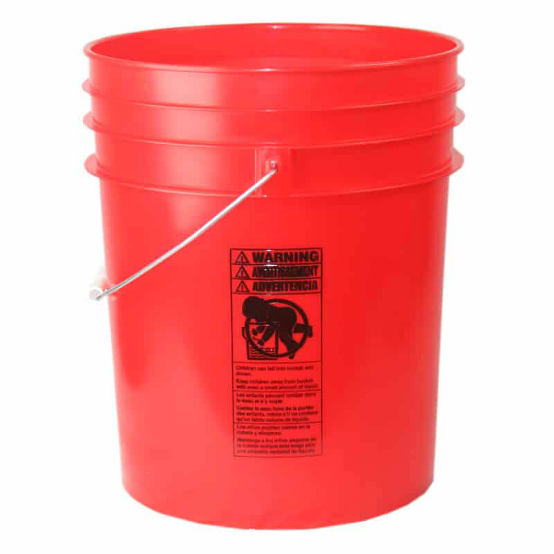 Hdpe 5 on sale gallon bucket