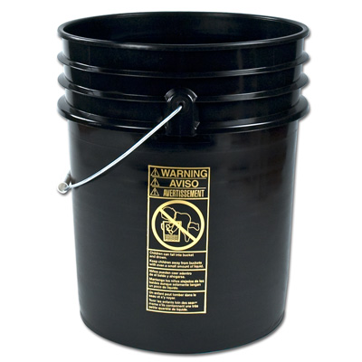 Premium Gray 5 Gallon Bucket | U.S. Plastic Corp. Premium Gray 5 Gallon Bucket | U.S. Plastic Corp.