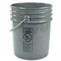 Premium Gray 5 Gallon Bucket