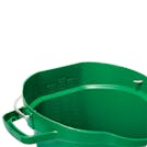 5.28 Gallon Vikan® Green Polypropylene Bucket
