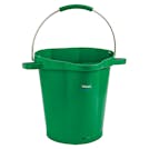 5.28 Gallon Vikan® Green Polypropylene Bucket