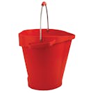 5.28 Gallon Vikan® Red Polypropylene Bucket