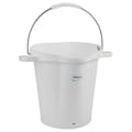 5.28 Gallon Vikan® White Polypropylene Bucket