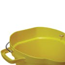 5.28 Gallon Vikan® Yellow Polypropylene Bucket