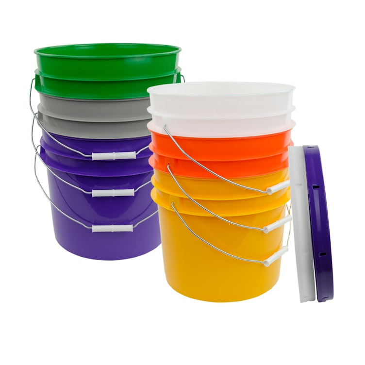 3.5 gal. BPA Free Food Grade Bucket - 1/2 Pallet 77 Units