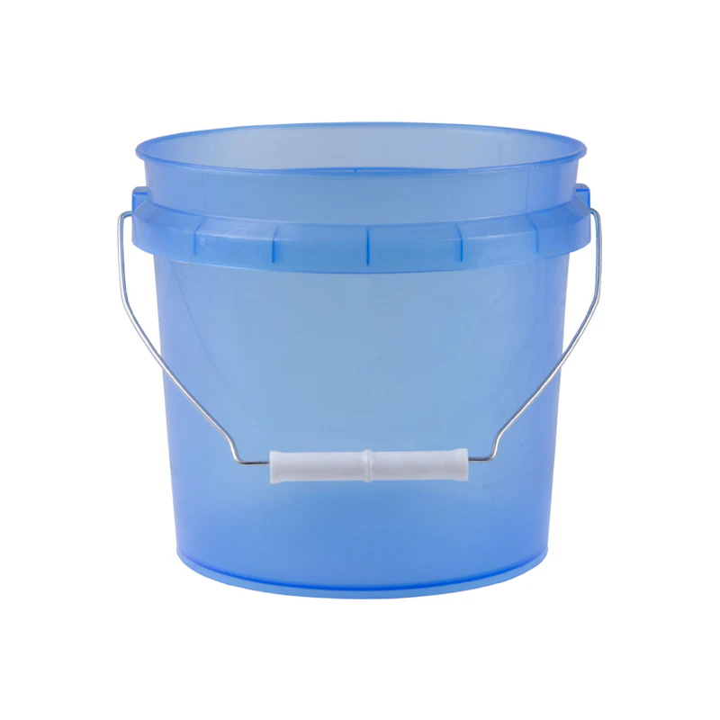 1 Gallon Leaktite® Translucent Blue Polyethylene Bucket