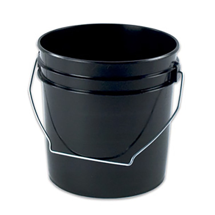 Black Metal Bucket (Multiple Sizes)  Cleaning buckets, Metal bucket,  Utility room storage