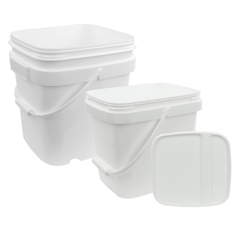 Square Plastic Buckets Category Square Buckets Pails Life Latch Buckets Lids U.S. Plastic Corp