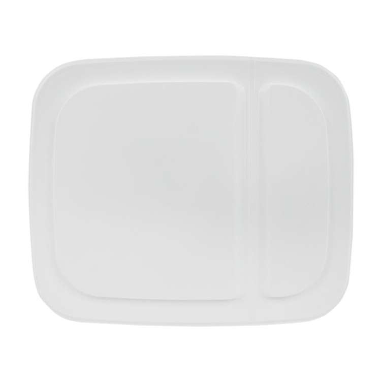 White Hinged Lid for 3 & 3-1/2 Gallon EZ Stor Pail