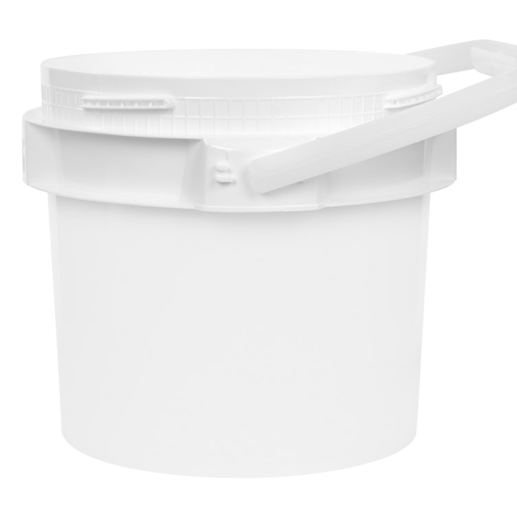 1 Gallon Lite Latch® White Bucket