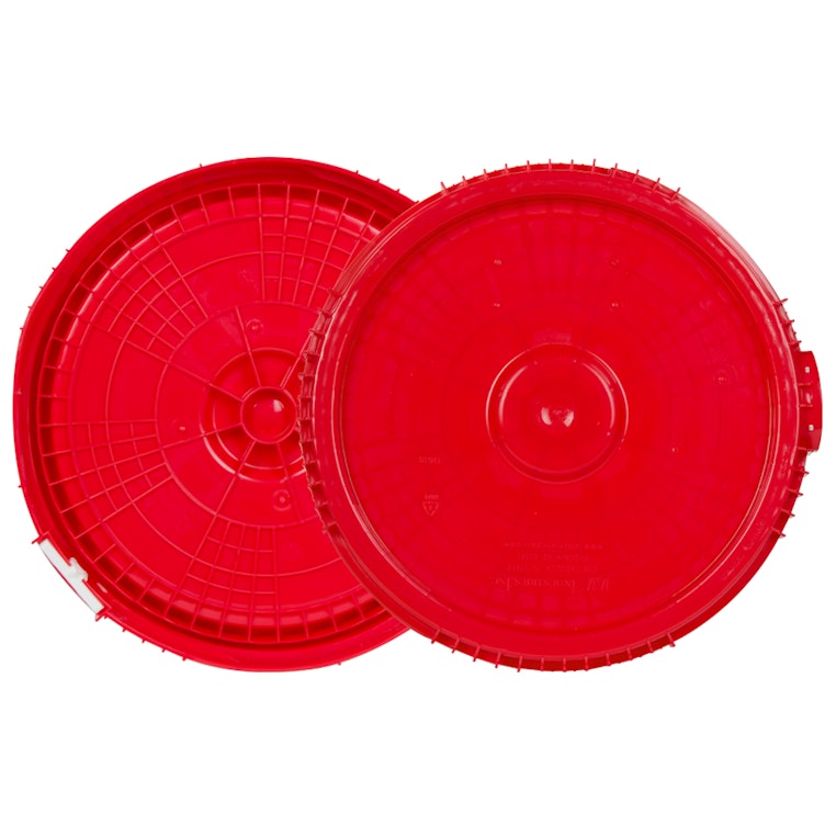 2 & 2-1/2 Gallon Lite Latch® Red Cover