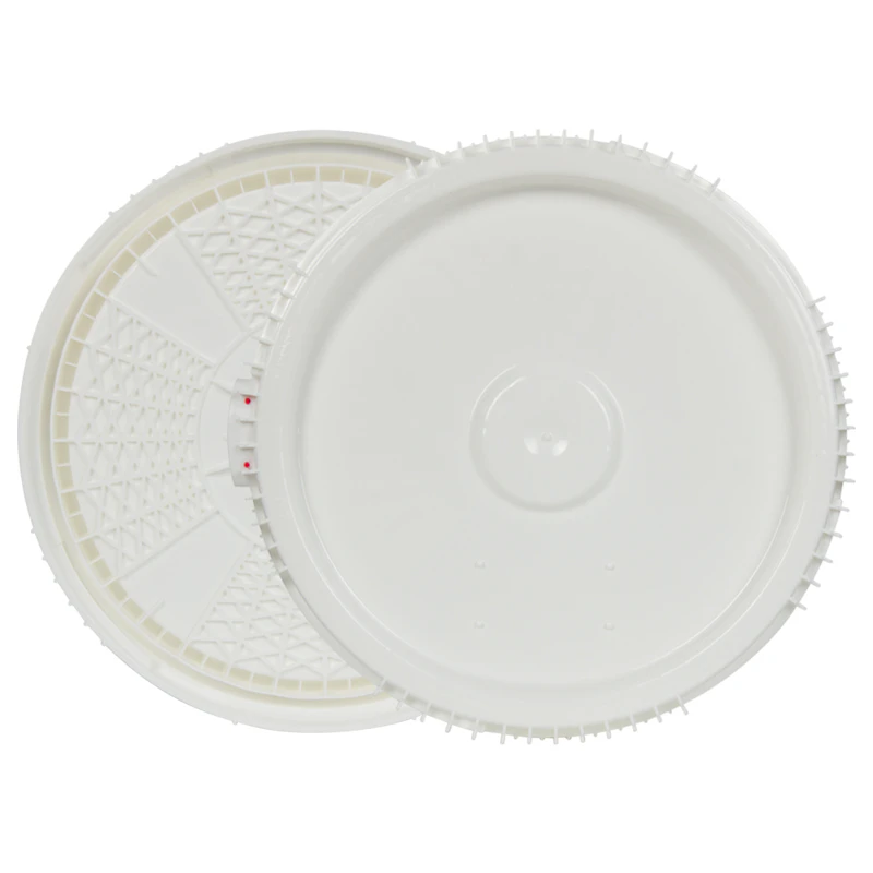 3, 3.5, 5 & 6.5 Gallon Lite Latch® White Cover