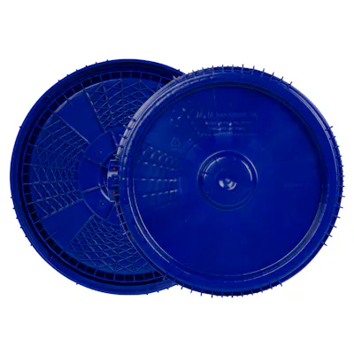 3, 3.5, 5, & 6.5 Gallon Lite Latch® Blue Cover
