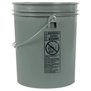 Standard Gray 5 Gallon Bucket