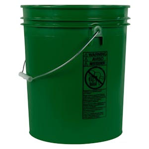 Standard Green 5 Gallon Bucket